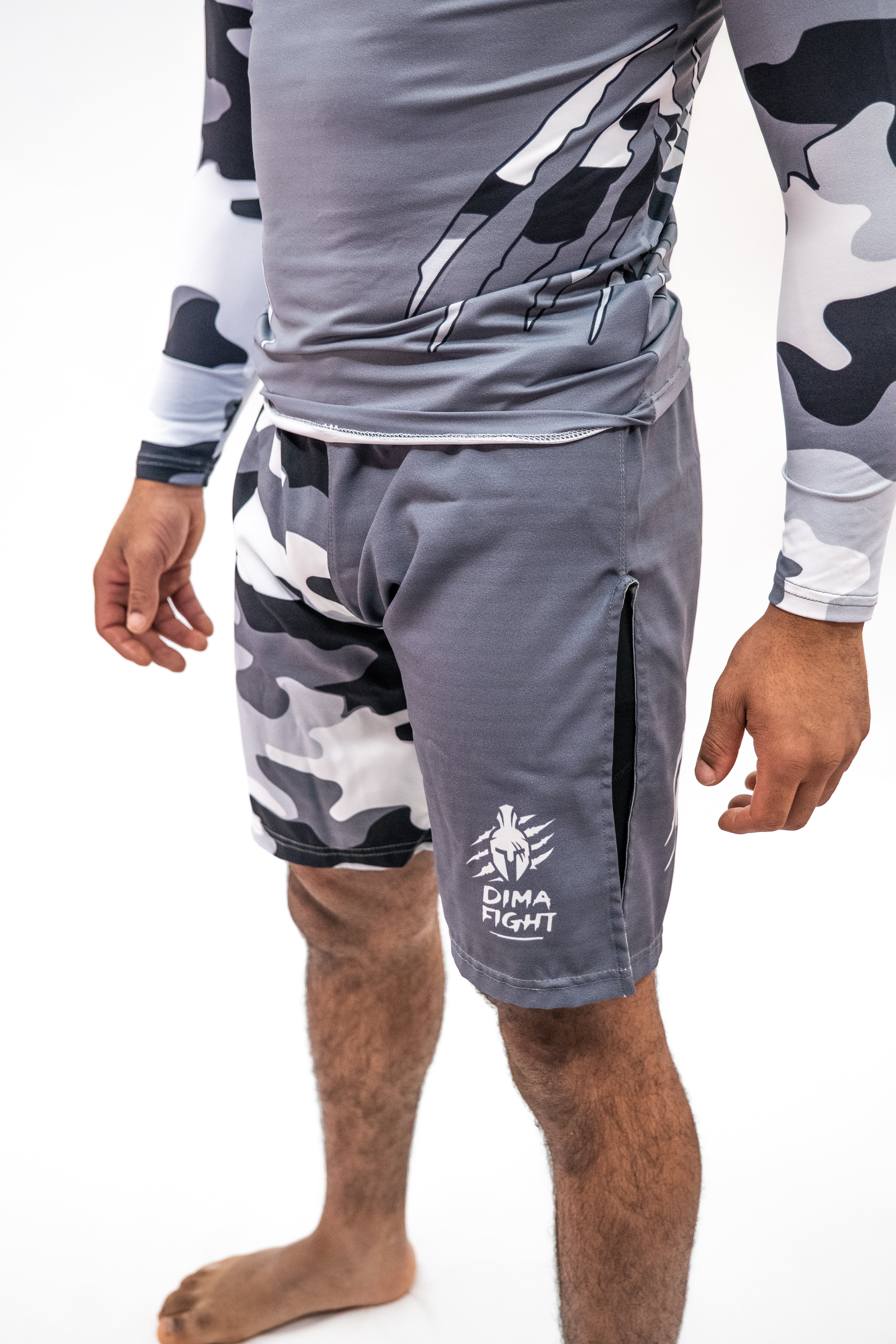 Ensemble UNISEXE Rashguard & short MMA Dimafight® NIGHT FORCE