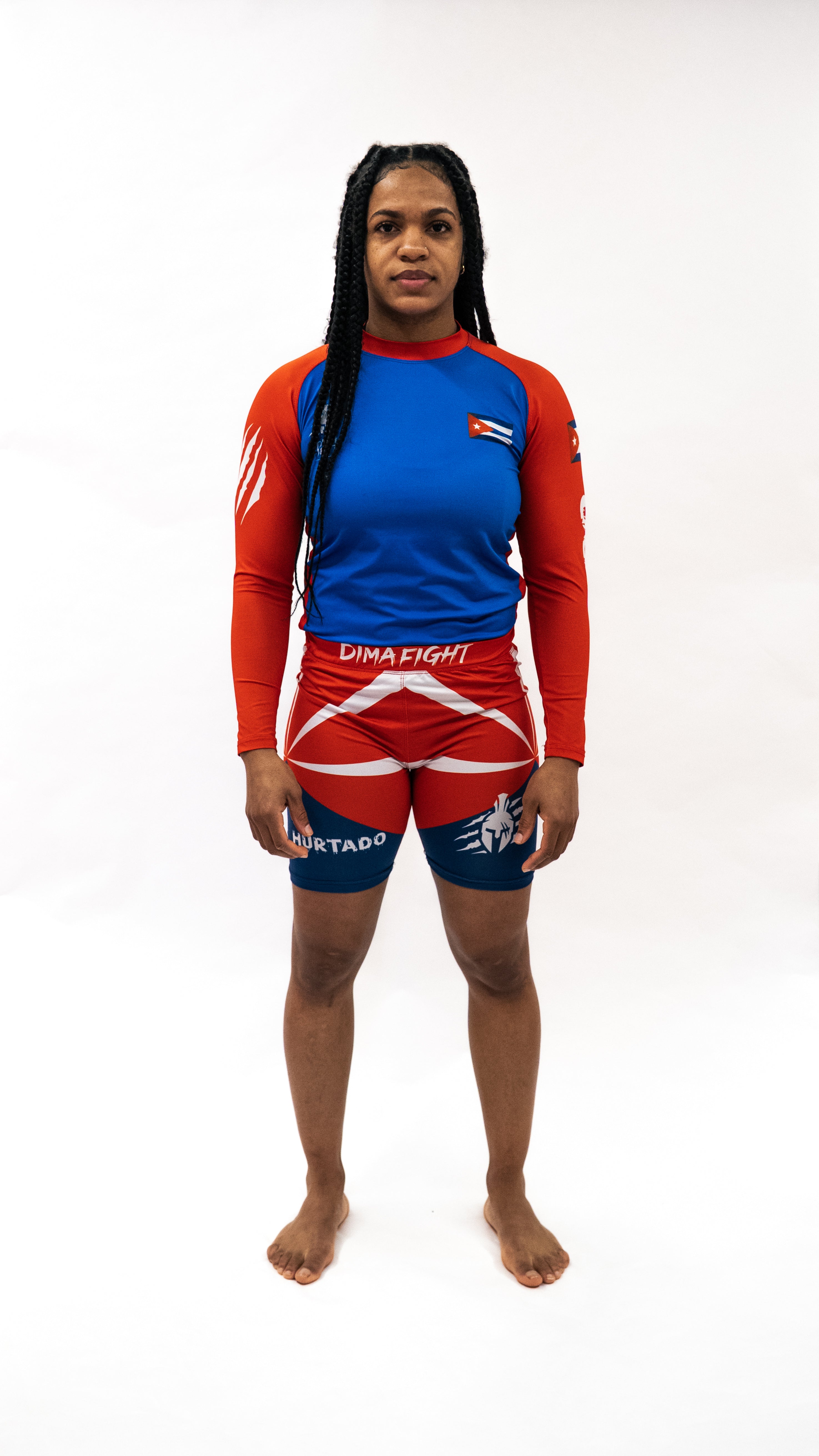 Ensemble Rashguard & short MMA Dimafight® HURTADO CUBAN edition