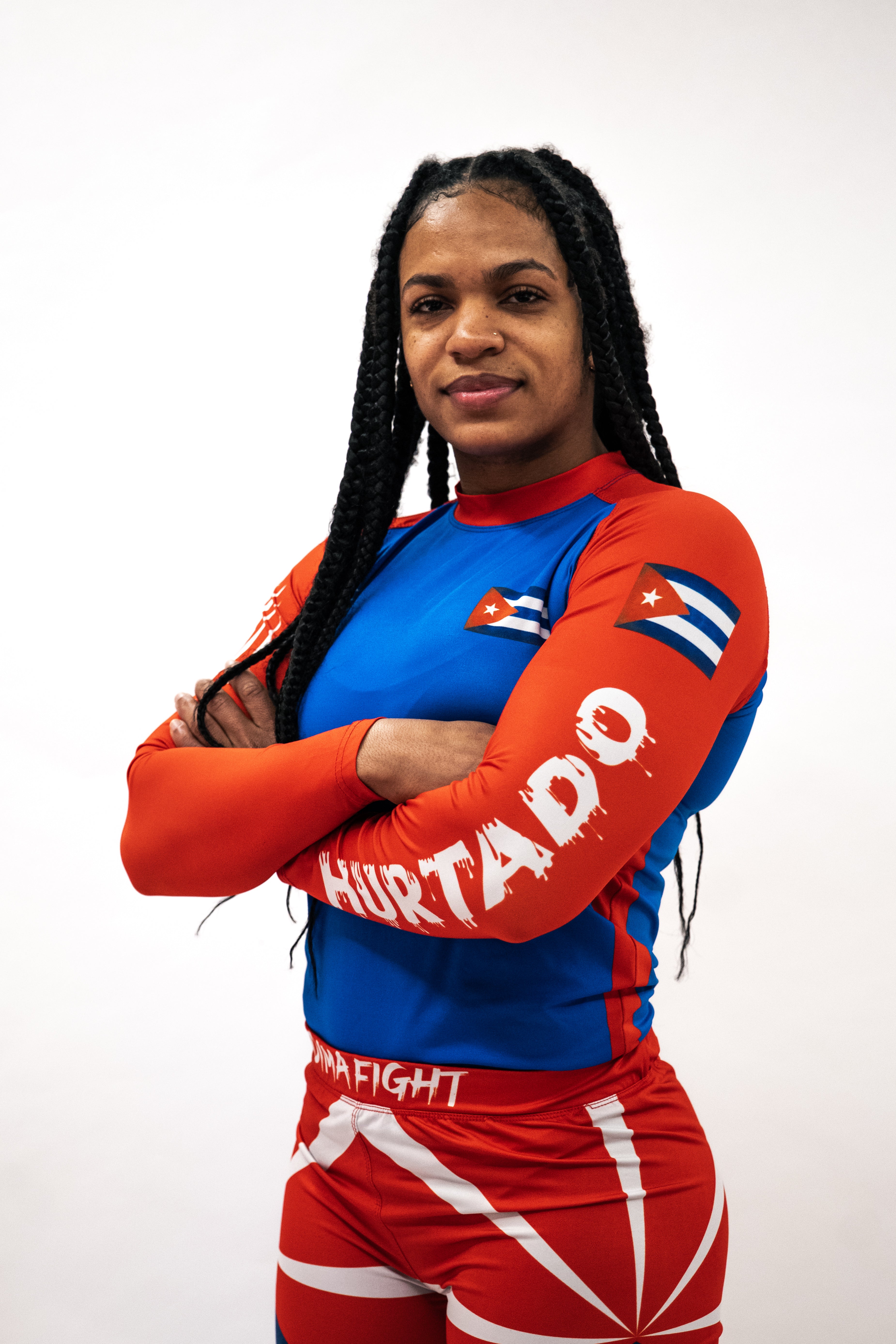 Ensemble Rashguard & short MMA Dimafight® HURTADO CUBAN edition