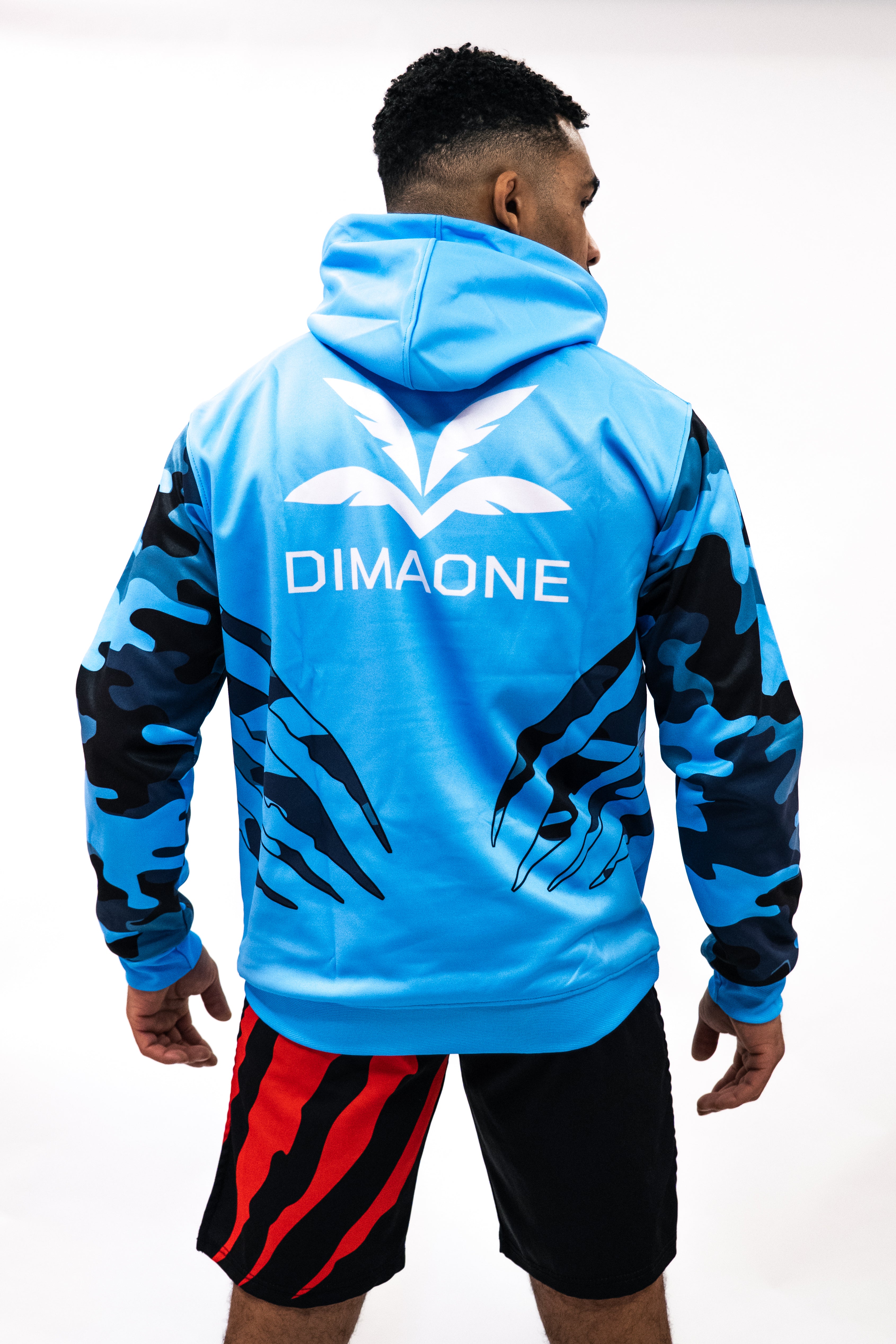 Sweatshirt Dimaone® FUSION CAMO BLEU